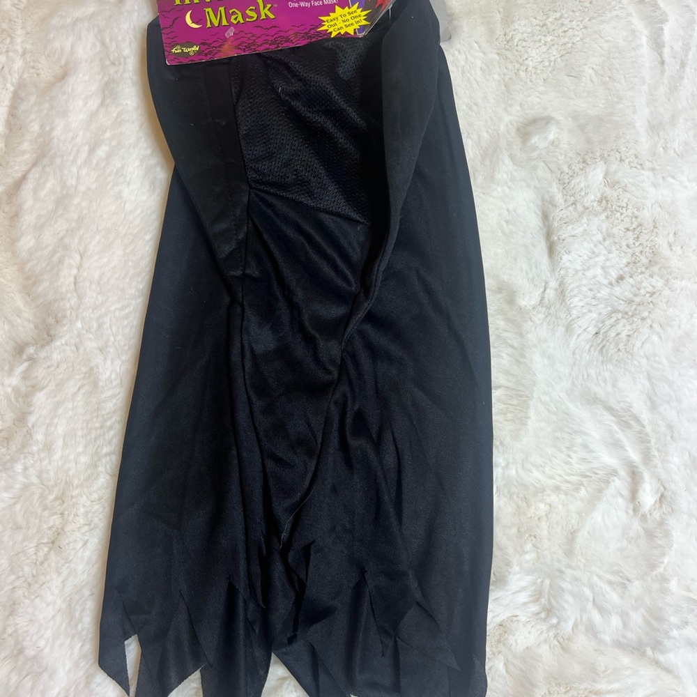 Black Costume Cape